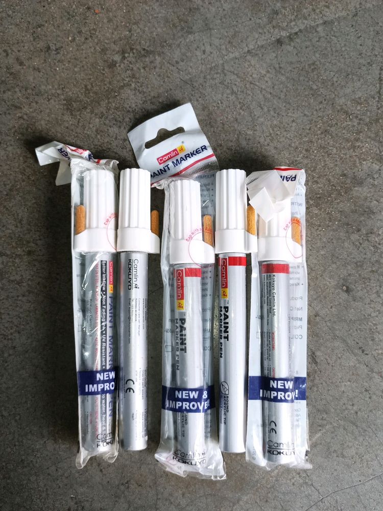 Camlin Paint Marker White 5
