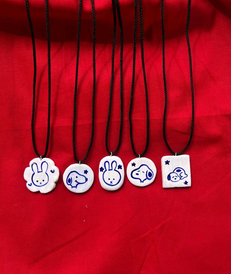 Cute Cartoon Pendant Necklaces