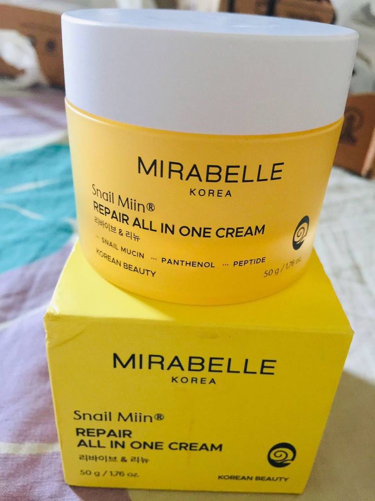 Mirabelle Korea Snail Mucin Repair Cream