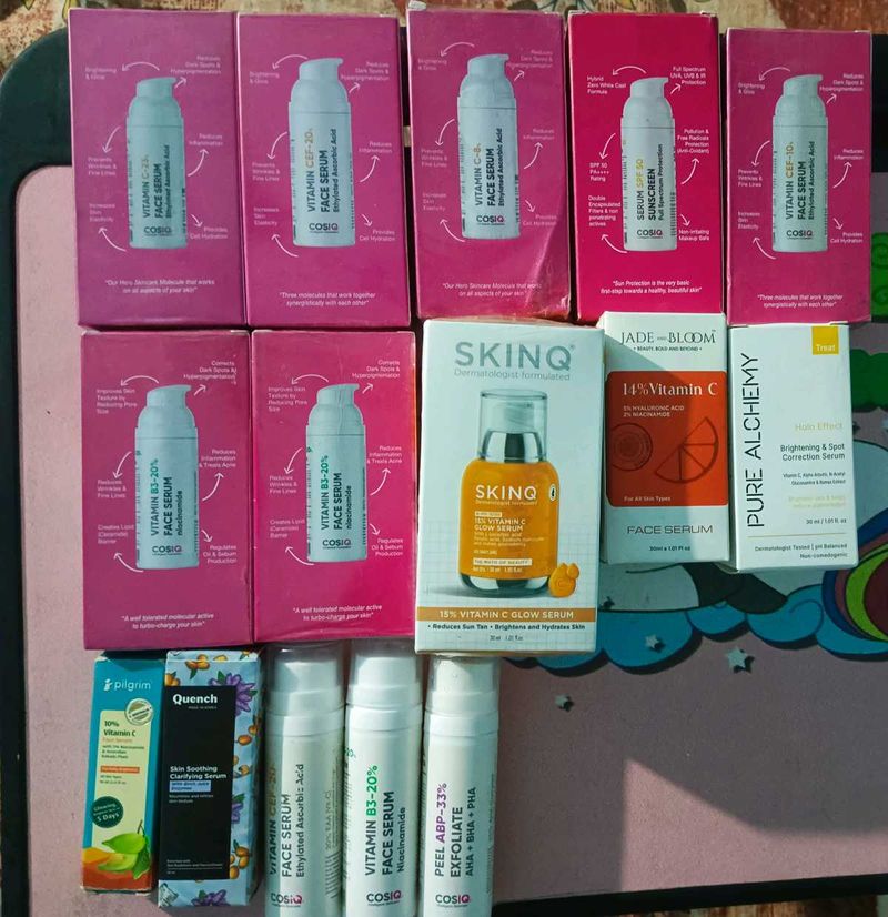 Assorted Vitamin C &amp; Niacinamide Serums