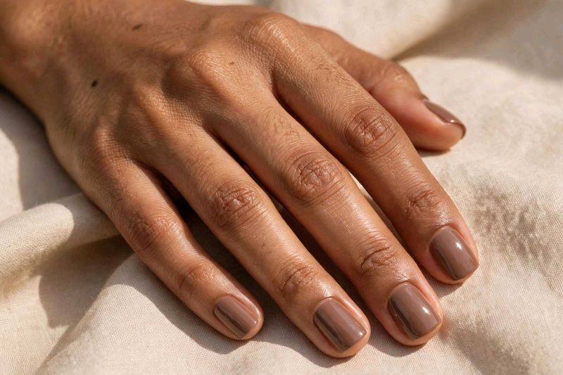 Chic Neutral Nail Polish press on nai