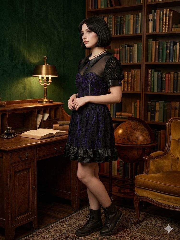 Gothic Lace Twilight Dress halloween costume TVD