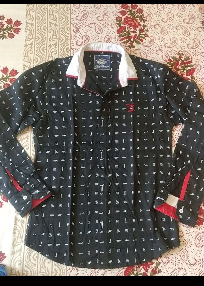 Kids's Long Sleeve Button Down Shirt