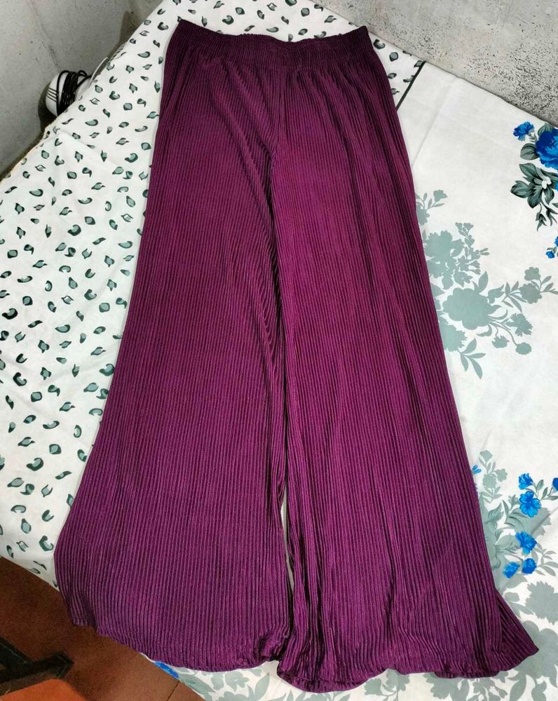 Parallel Palazzo Purple Colour