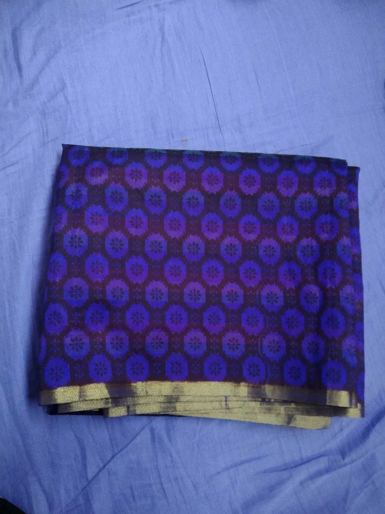 Elegant Purple Patterned Fabric