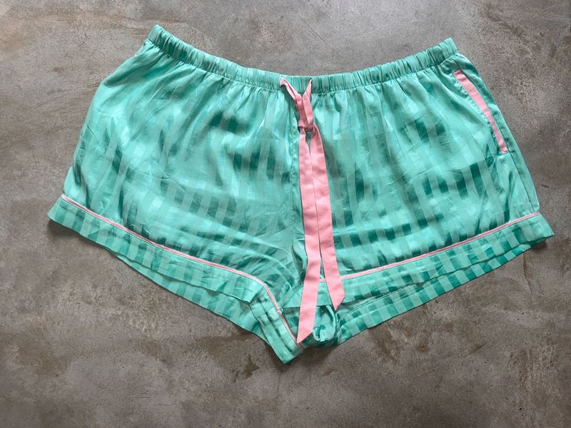 Peter Alexander Women's XL Satin StripedPyjama Sho