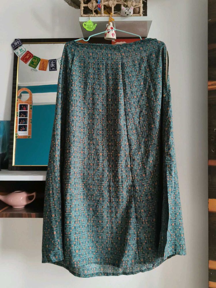 Handmade Bohemian Print Maxi Skirt