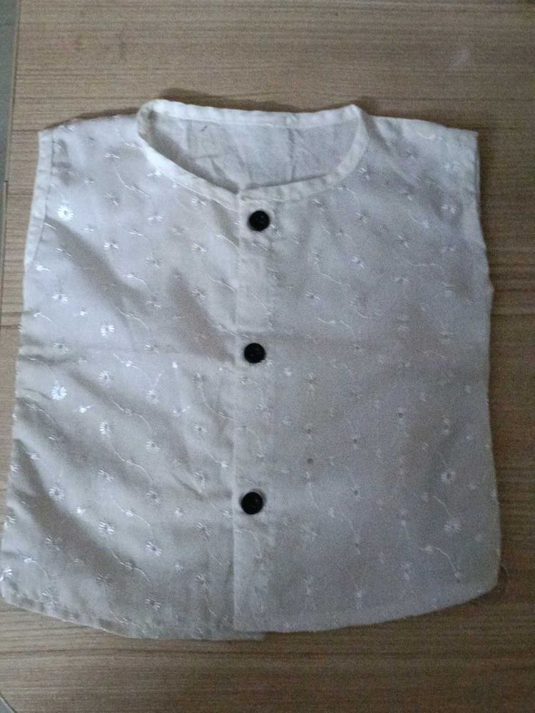 Vintage Embroidered Sleeveless Top