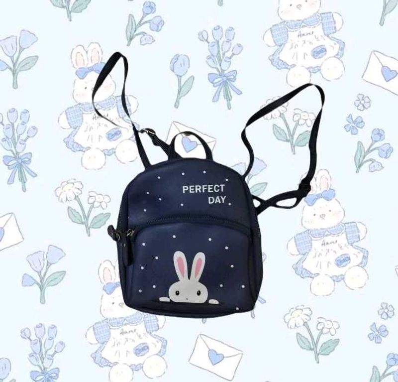 Cute Bunny Small Backpack