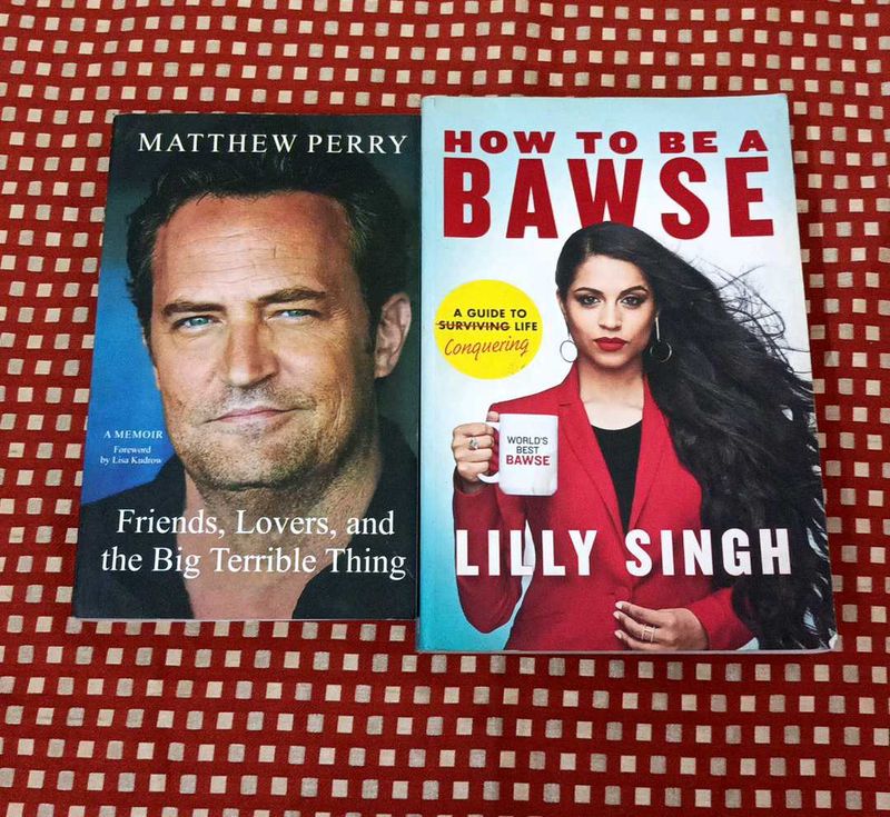 Matthew Perry &amp; Lilly Singh Books