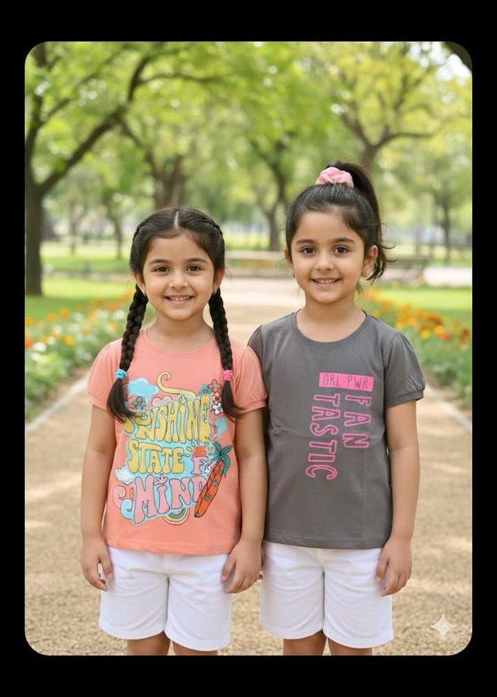 Cute Girls' Graphic T-Shirts