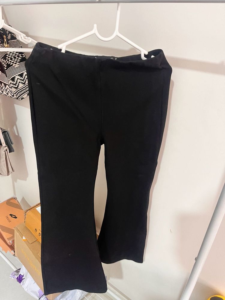 Black Flare Pants