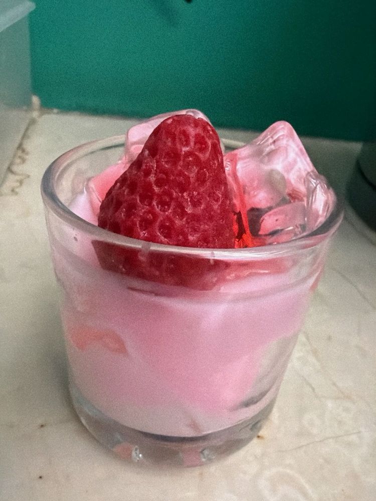 Strawberry Ice Candle