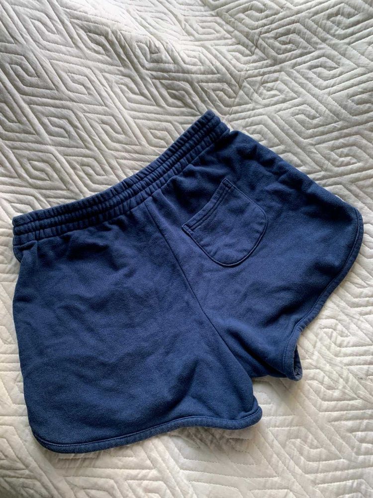 Navy Blue Casual Shorts