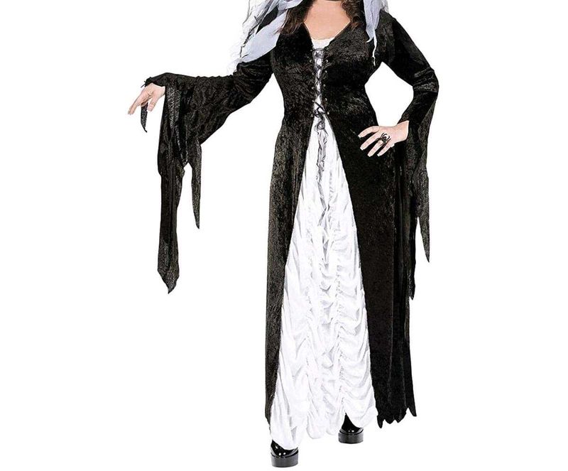Gothic Witch Costume Dress