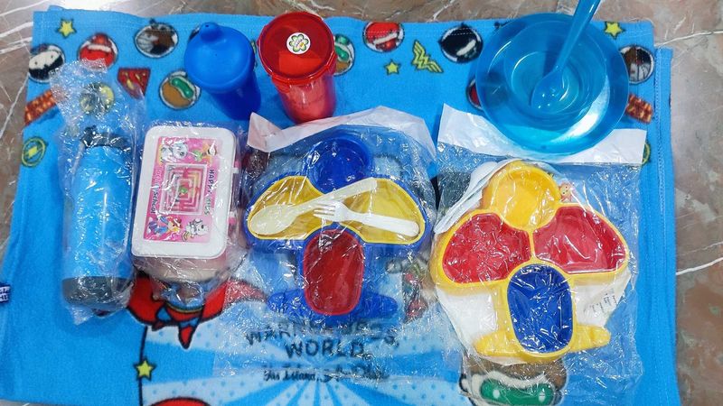 Kids Lunch Box &amp; Drinkware Set