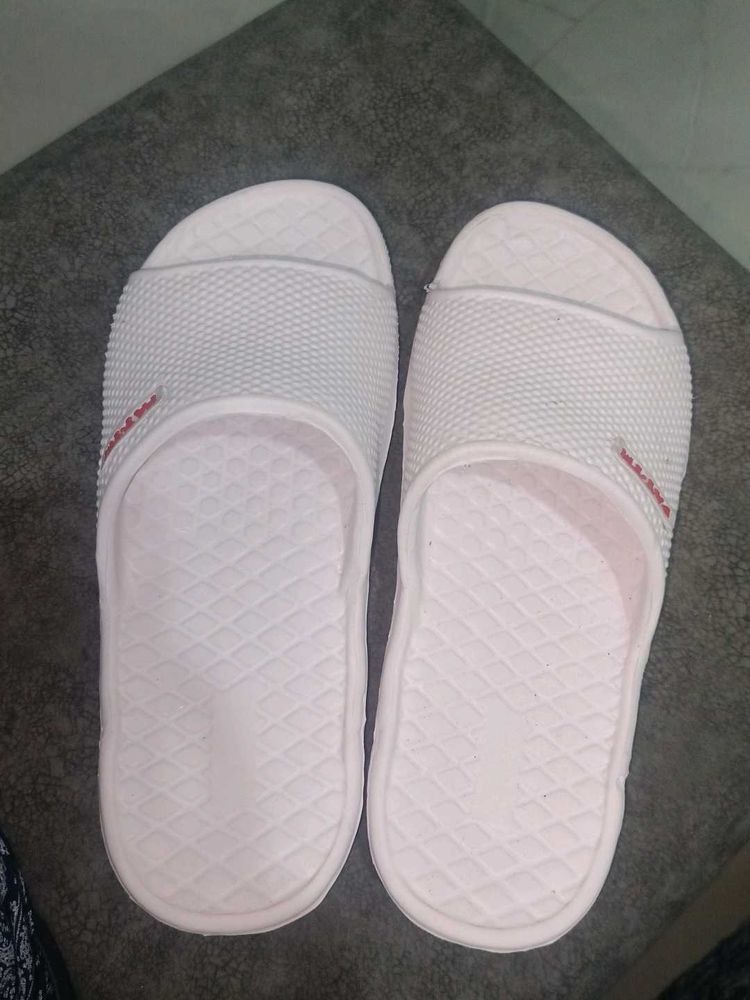 White Slides - Comfortable &amp; Stylish