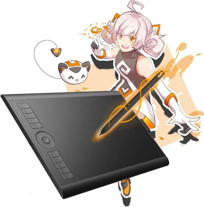 SALEEEE🛑Gaomon S620 Graphic Tablet battery free