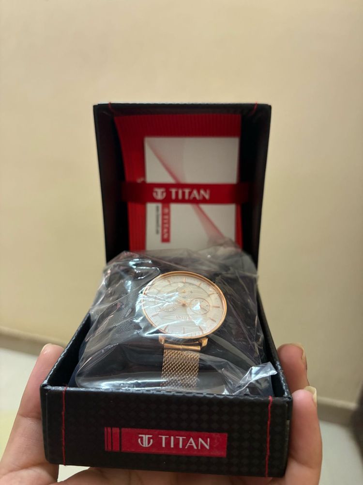 Titan analog womens watch (New)