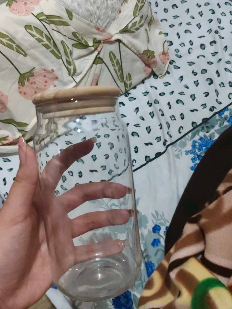 Glass Jar for Drinks
