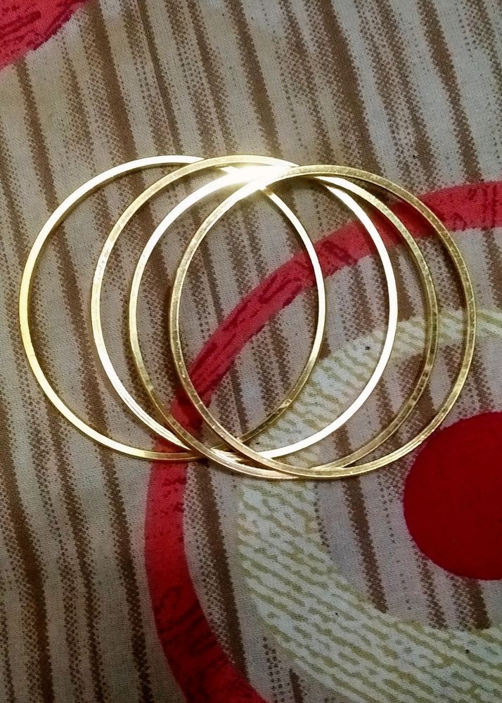 Gold Bangles (4)