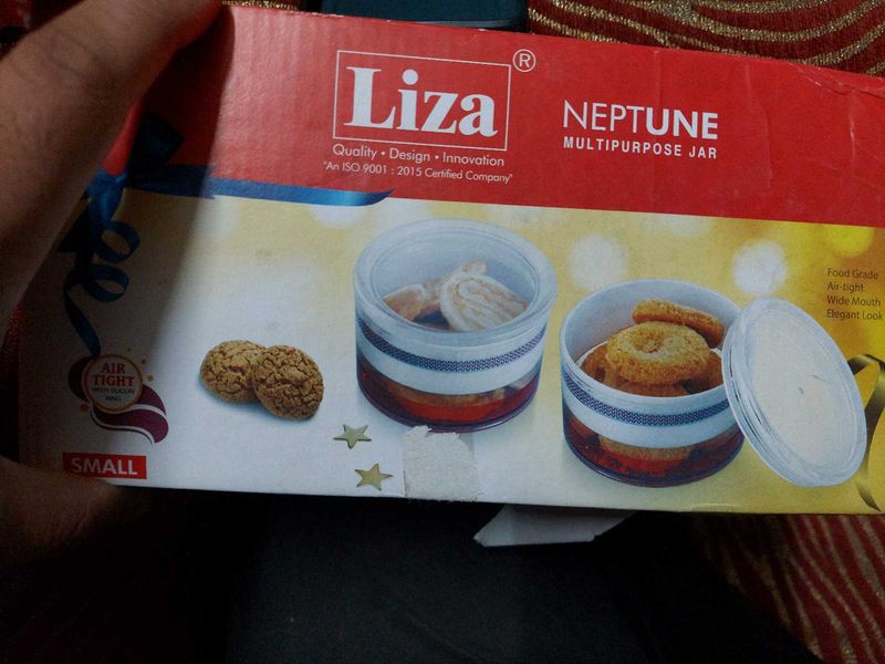 Liza Neptune Multipurpose Jars 2psc