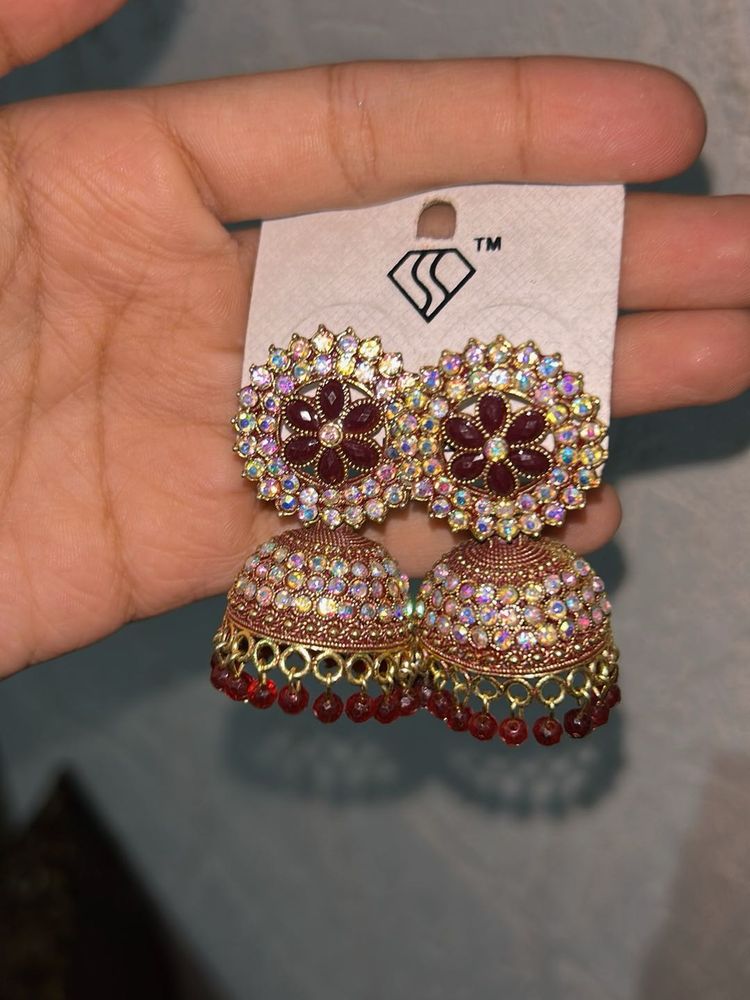 Stunning Jhumka Earrings