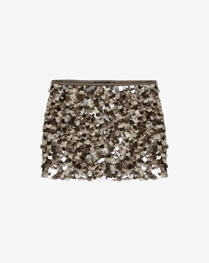 ZARA Sequin Mini Skirt