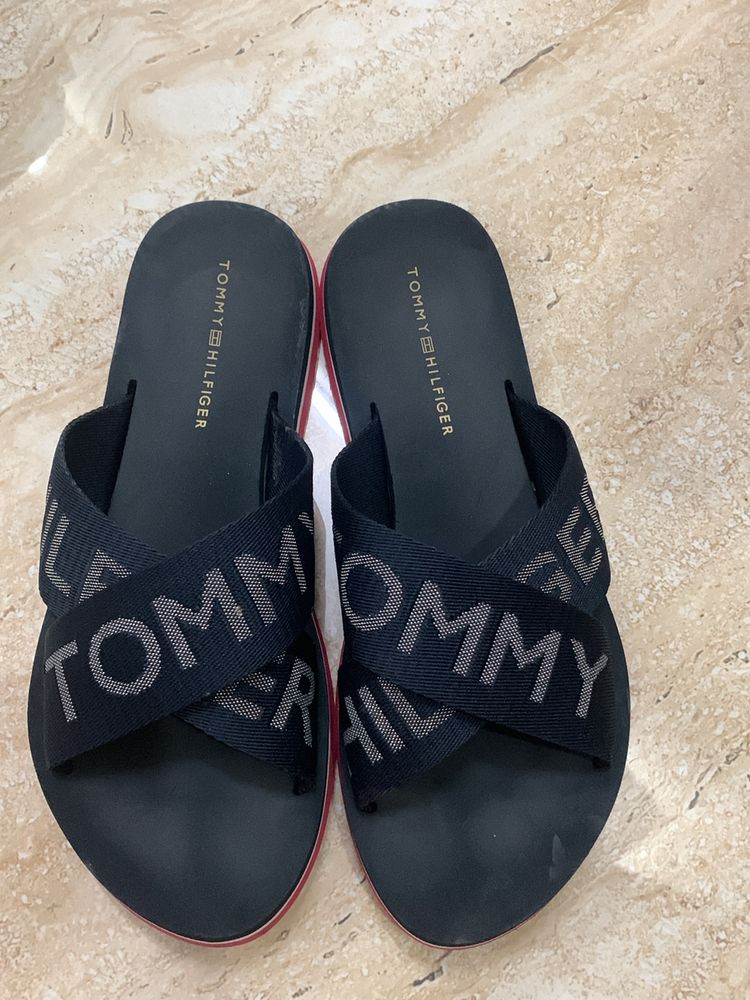 Tommy Hilfiger Cross Strap Beach Sandal