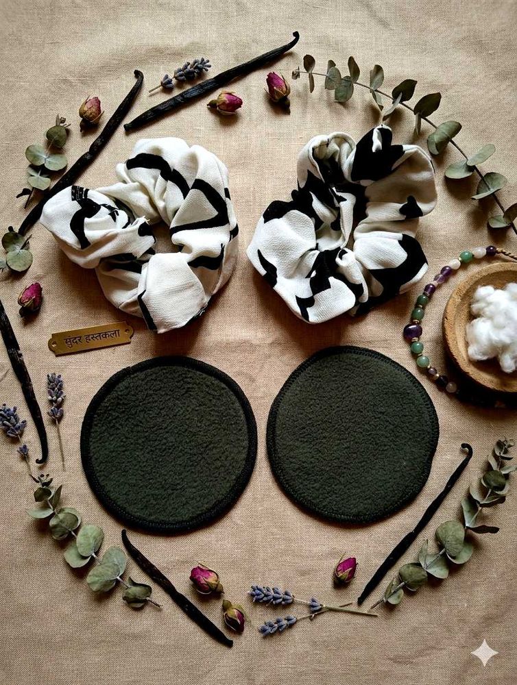 Chic Scrunchies &amp; Reusable Pads Set