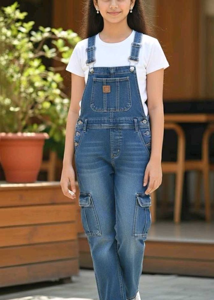 Denim Overalls