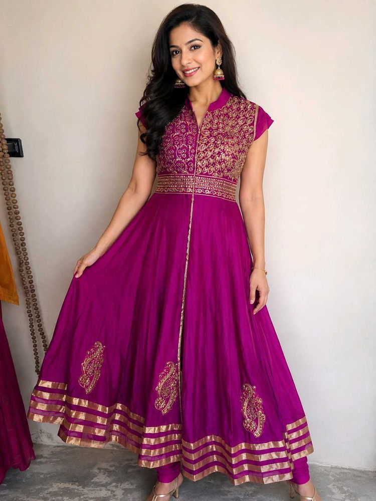 Beautiful Embroidered Anarkali Suit