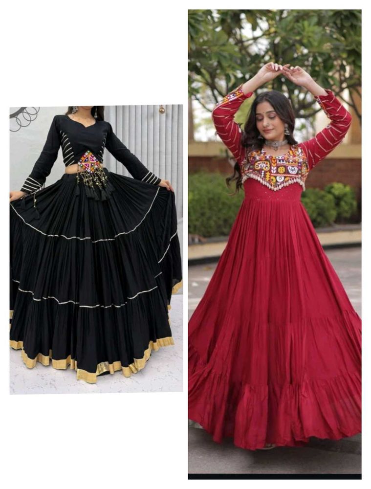 navratri chaniya choli + gown