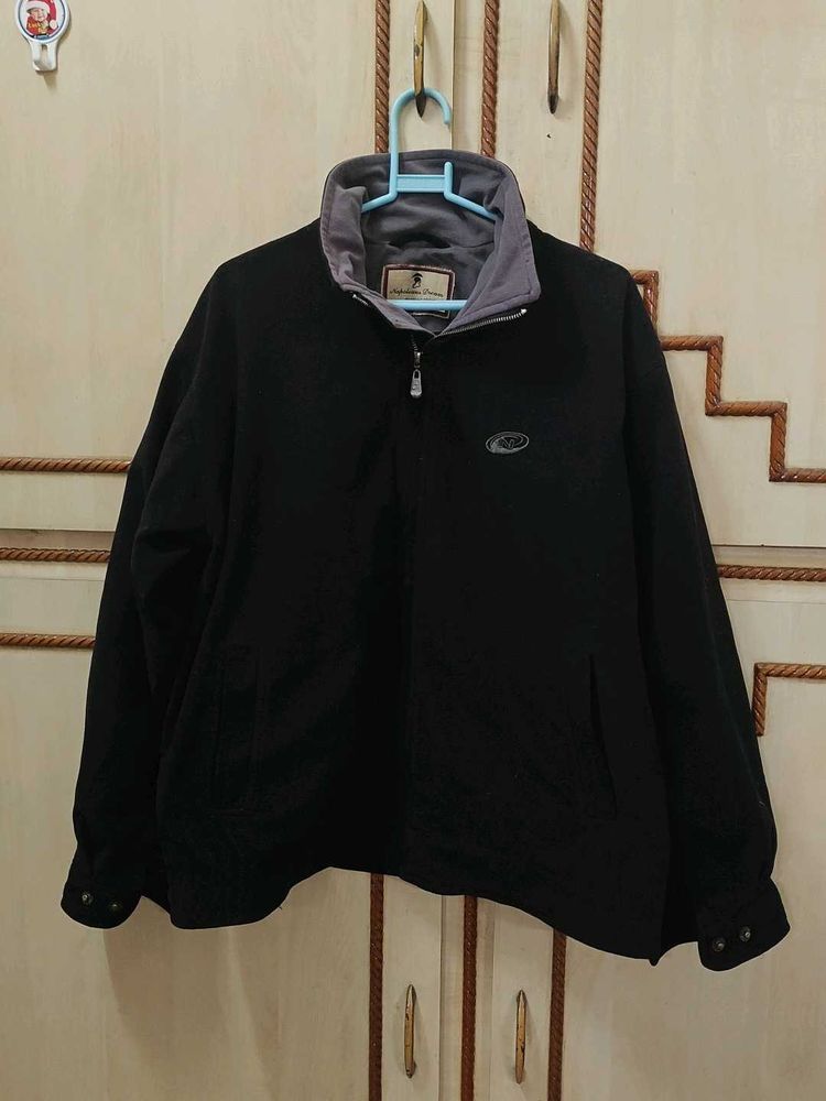 Men's Black Casual Jacket