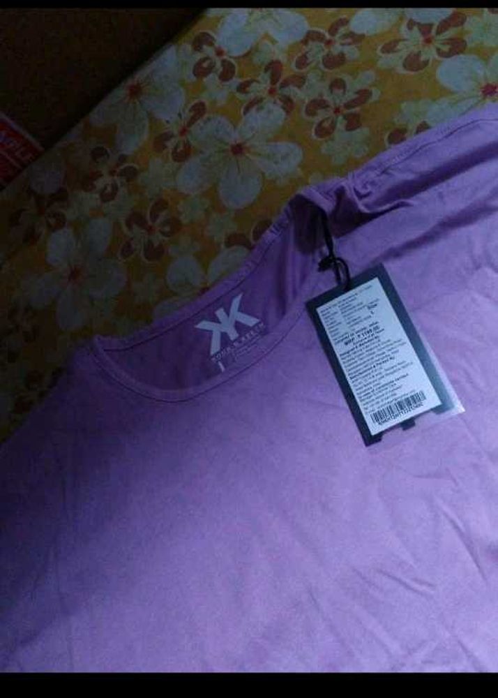 Lavender T-Shirt with Tag