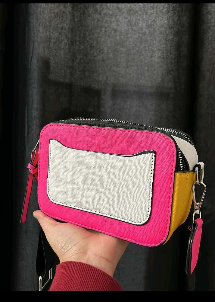 Color Block Crossbody Bag