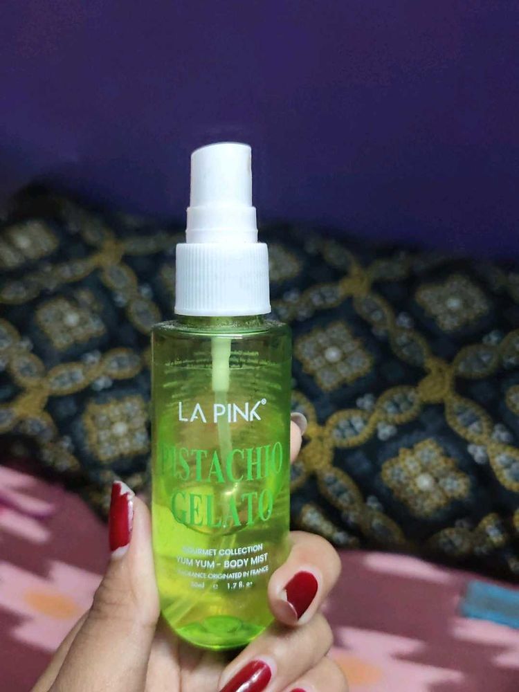 LA PINK pistachios body mist  🧚🏻
