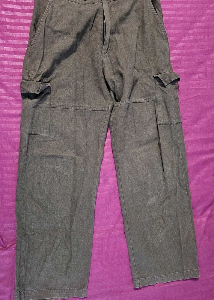 Brown Cargo trouser Women