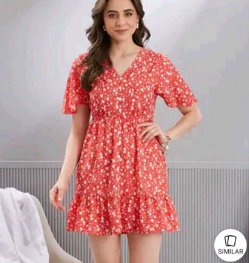 Floral Mini Dress