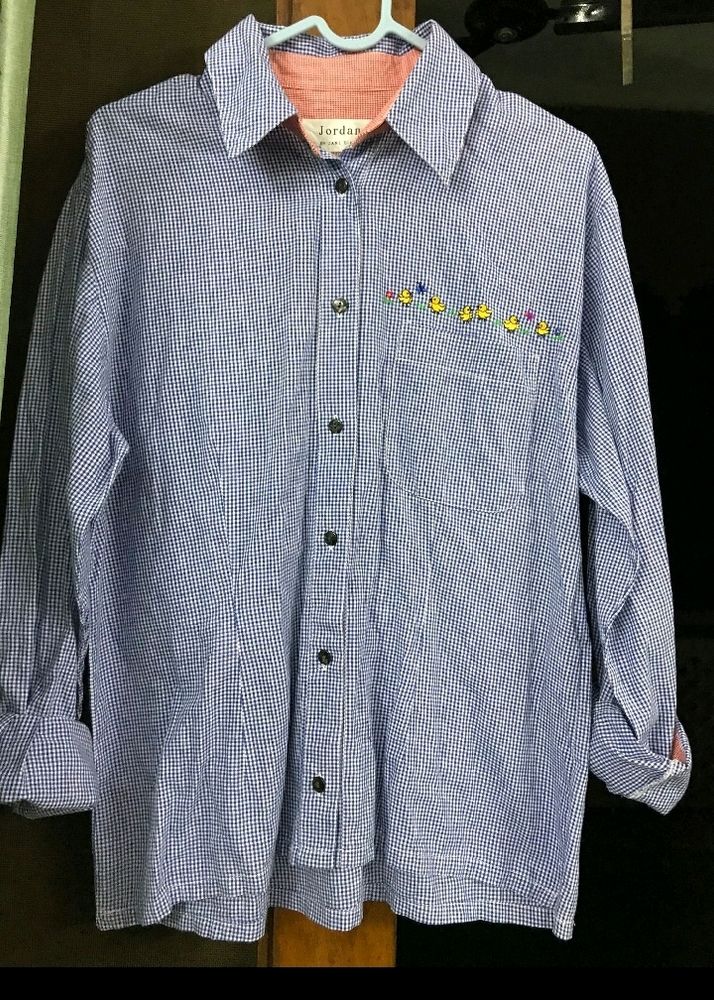 Imported Checkered Shirt for women (bust-36/38) le