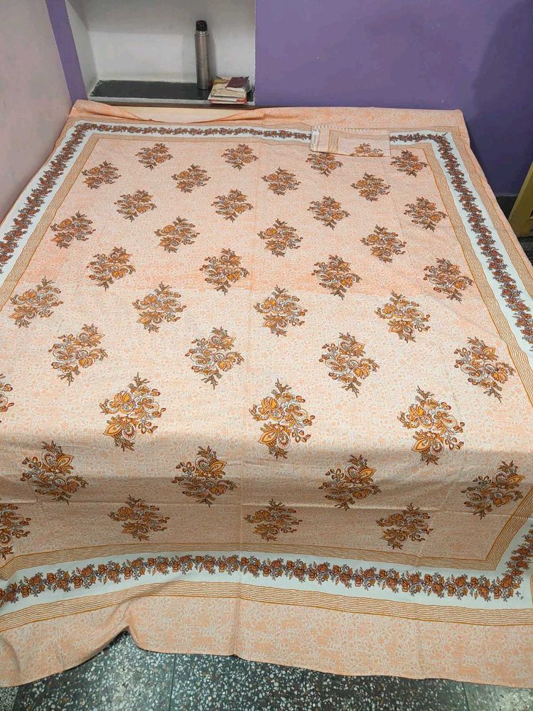 Beautiful Floral Bedsheet