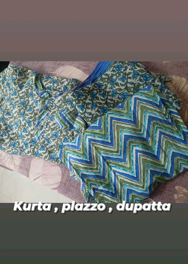 Nyra Cut Kurta Set With Dupatta &amp; Free Gift 🎁