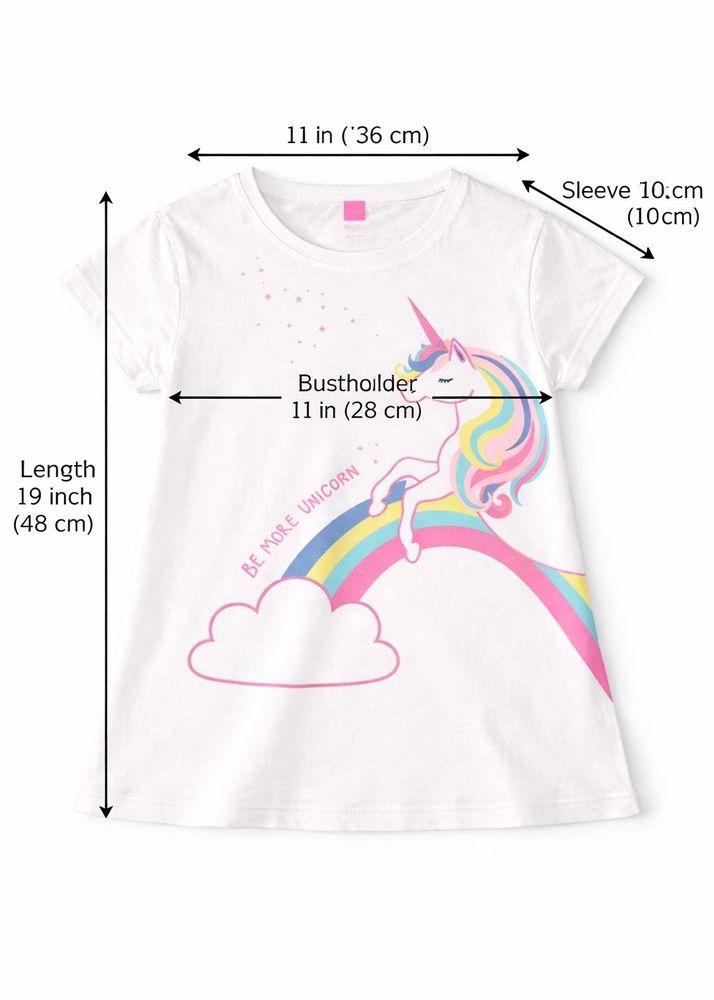 Cute Unicorn Rainbow T-Shirt