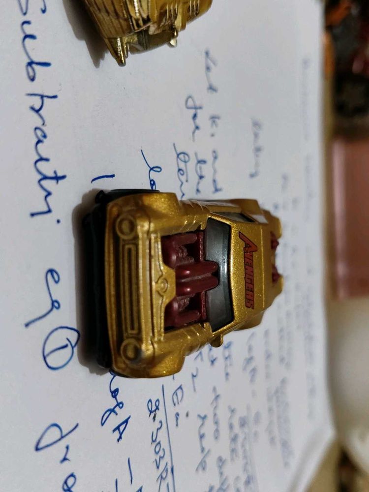 Avengers Diecast Car - Gold
