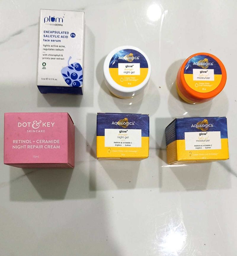 Combo Pack ❤️ Plum, Aqualogica &amp; Dot &amp; Key Skincar