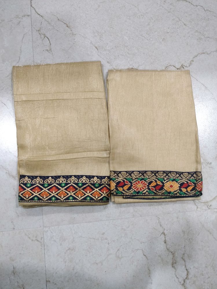 Stock Clearance Sale -2 Unstiched Blouse Pieces