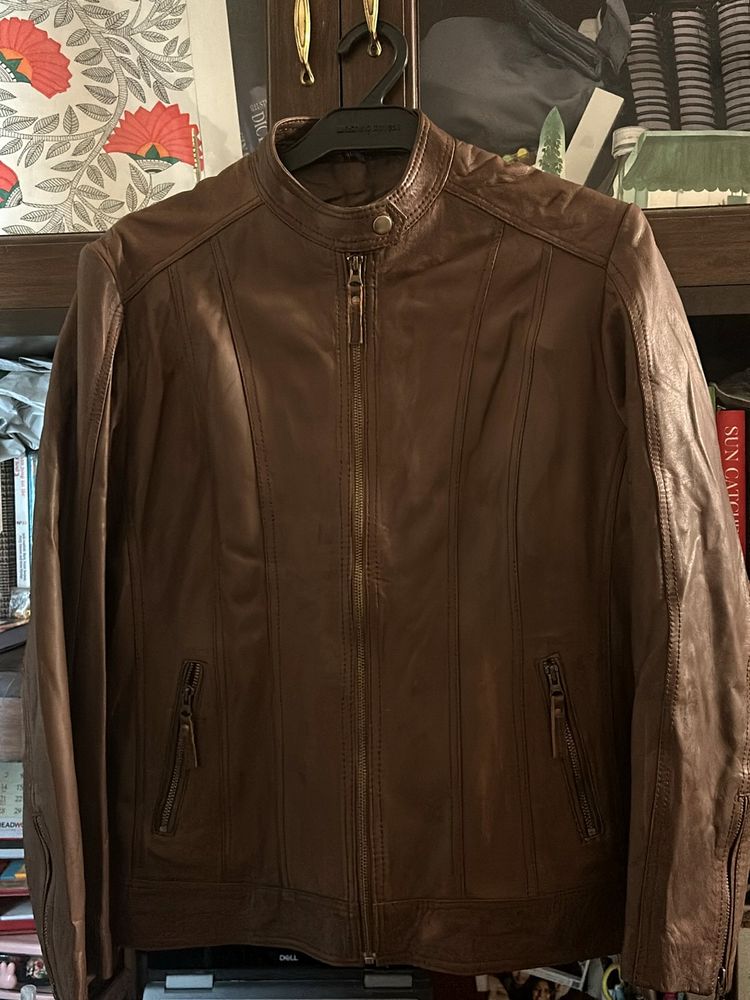Brown Leather Jacket