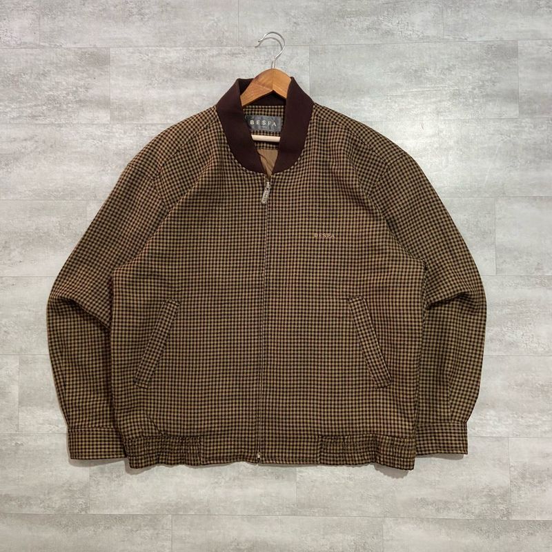 Classic Checked Bomber Jacket