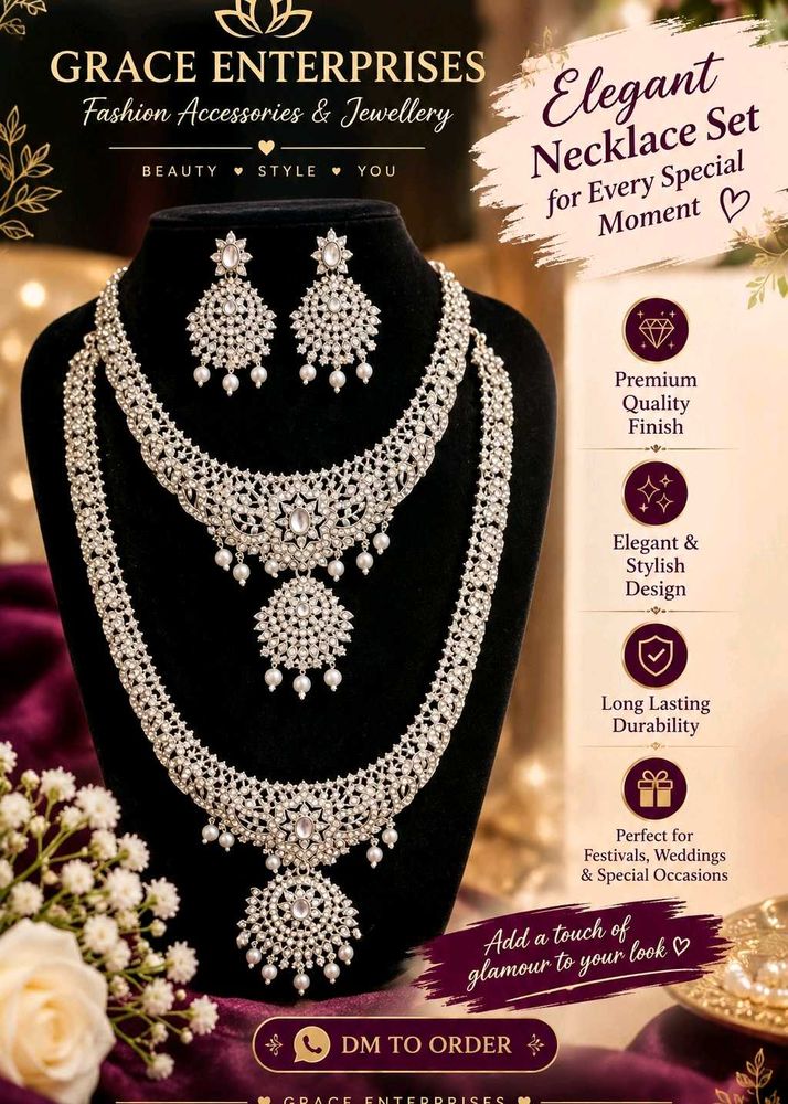Elegant Bridal Necklace Set