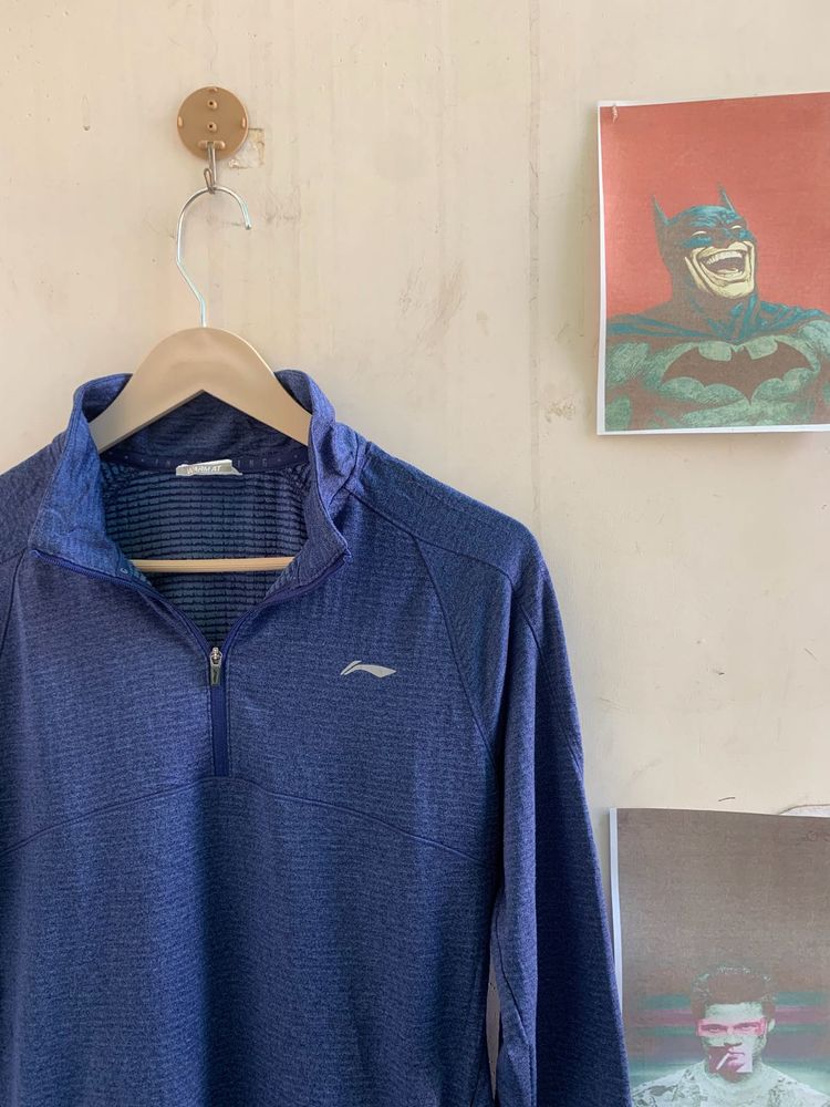 Lining Men's Blue Athletic Pullover